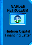 Hudson Capital Financing Letter